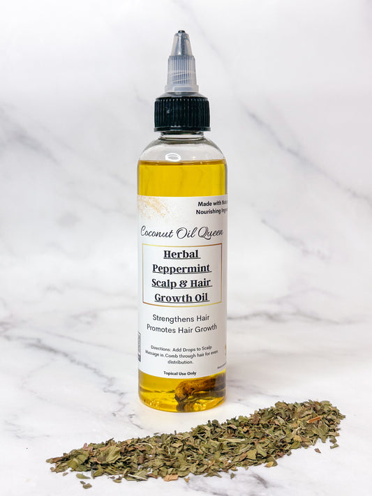 Perfect Crown Herbal Peppermint Scalp & Hair Growth Oil