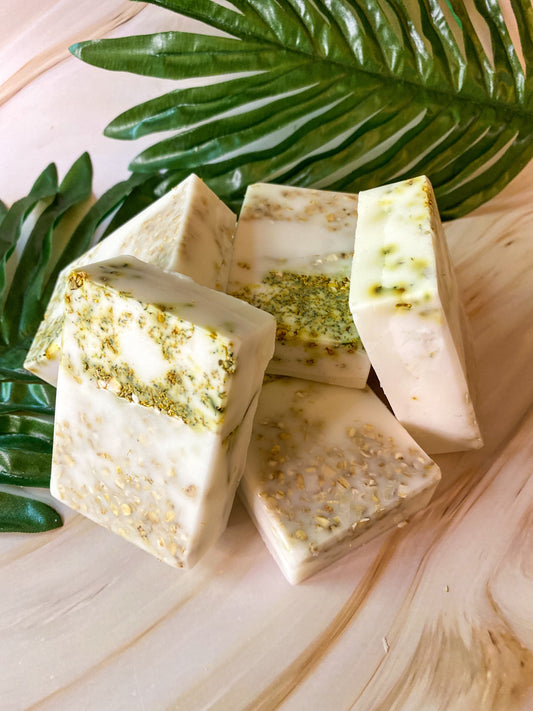Oatmeal & Chamomile Cocoa Butter Skin Soothing Soap